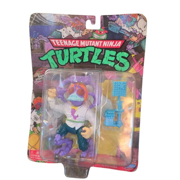 Teenage Mutant Ninja Turtles - Baxter Stockman - FLY Playmates Figure NEW - Picture 1 of 6